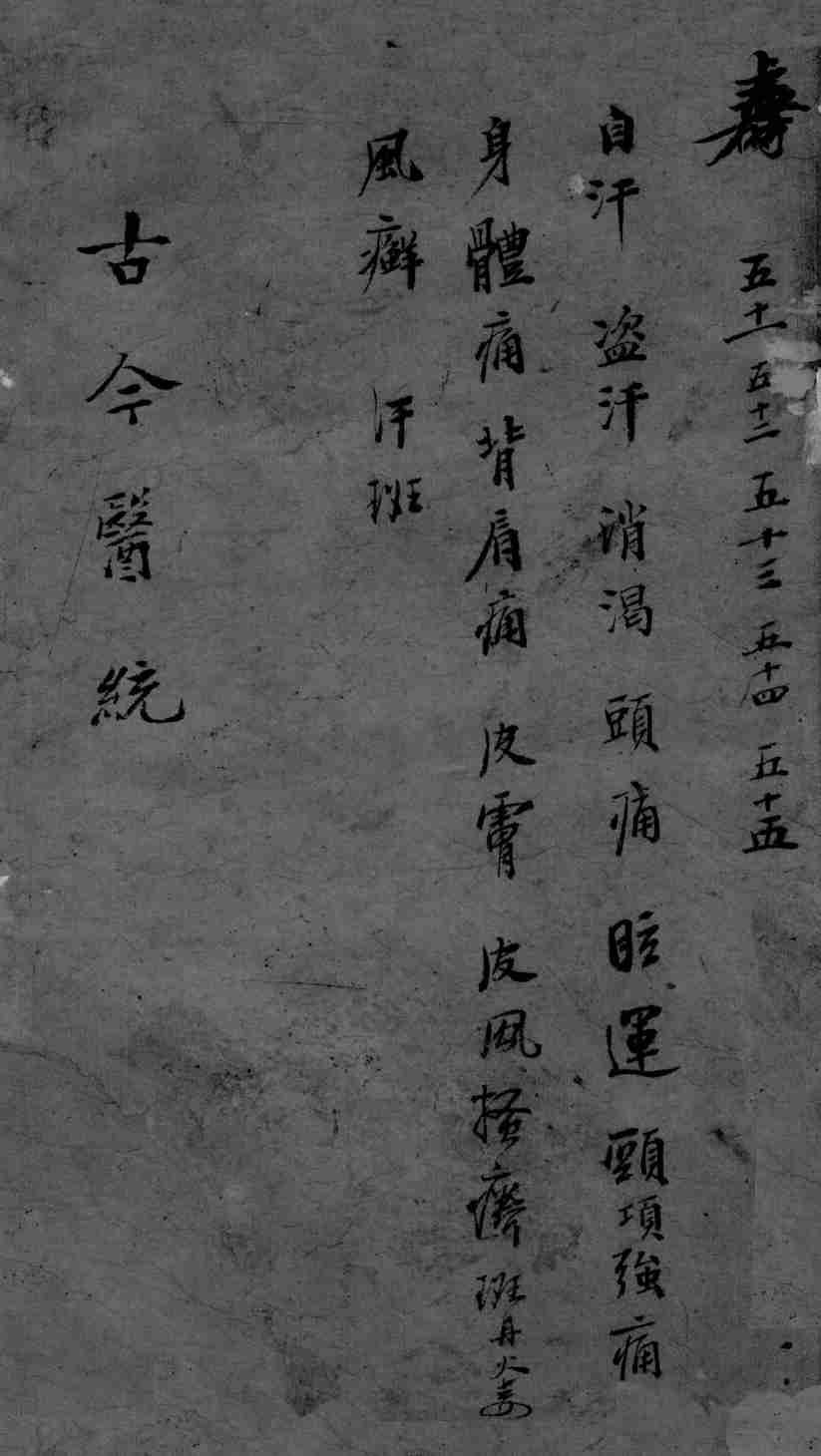 古今医统大全  卷51-52